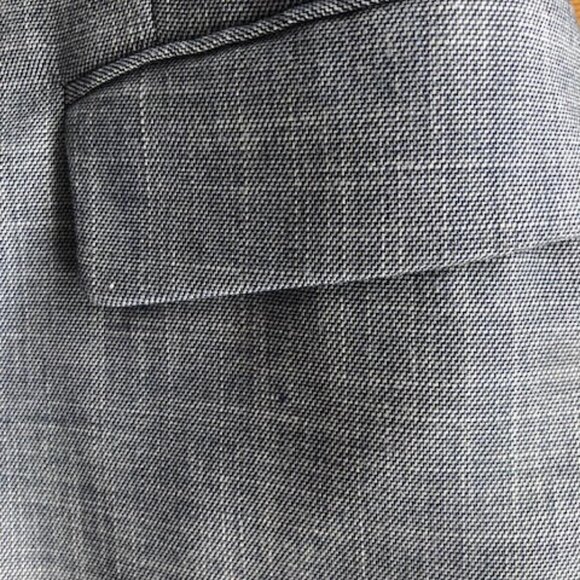 Zara Women's Blazer in Heathered Blue Grey (matching pants available separately) - Picture 10 of 10